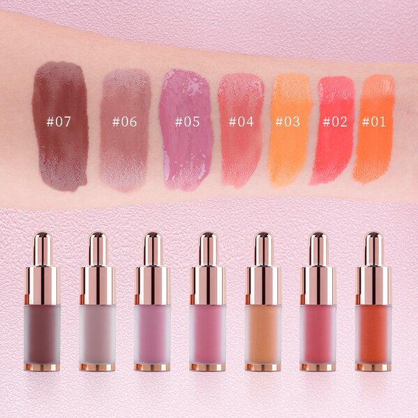 Liquid Blush Manufacturer - Hot Selling 7 Colors, Natural Brightening Glow Plumping, Smooth Matte