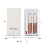 Lip Kit Manufacturer - 8 Colors Matte, 3 in 1 Set, Lip Gloss Lipliner Lipstick, Long Lasting, Non-Stick Cup