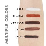 Eyeliner Pencil Manufacturer - Private Label Pink Gold White Tube, Vegan Long Lasting, Cruelty Free, with Sharpener