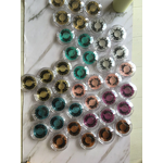 Eye Lash Manufacturer - 1 Pair 25mm Real Mink Eyelashes, 5D Length Curve Extensions