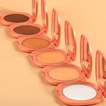 Face Powder Palette Manufacturer - High Quality Hot pink Package, Pressed Powder Matte Contour Setting, Private Label