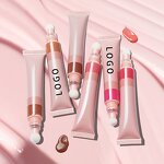 Liquid Blusher Manufacturer - Private Label Squeeze Tube, 4 Colors Blush & 4 Colors Contour, Long Lasting