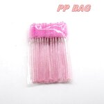 Makeup Brush Manufacturer - Disposable Spoolies, Crystal Brow Brush Diamond Handle Mascara Wand, Eyelash Extension Tools