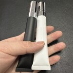 Cosmetic Packaging Manufacturer - Empty Lipoil Lip Gloss Tube, Zinc Alloy Applicator, PE Plastic, Custom