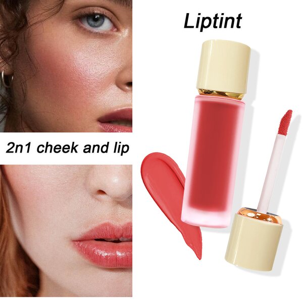 Lip & Cheek Makeup Manufacturer - No Logo 2 in 1, 11 Colors Lip Tint, Long Lasting Smudge-Resistant Matte