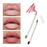 Lip Liner Manufacturer - 26 Colors, Vegan Wooden Pencil, Long Lasting Mineral Waterproof, White, Custom Logo