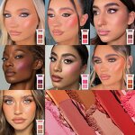 Blush Palette Manufacturer - Hot Selling 7 Colors Dual Shade Cream, Natural Finish Cream Powder