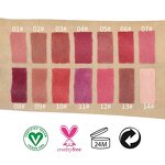 Lipstick Manufacturer - 14 Colors, Luxury Diamond Tube, Vegan Organic, Waterproof Long Lasting Smooth Matte, Private Label