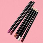 Lip Liner Pencil Manufacturer - 20 Shades, Waterproof, Black Wooden Matte, Multi-Functional