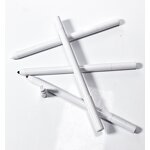 Eyeliner Pencil Manufacturer - Private Label Pink Gold White Tube, Vegan Long Lasting, Cruelty Free, with Sharpener