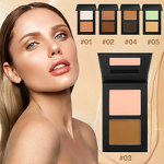 Concealer Palette Manufacturer - Private Label Custom Logo, Vegan, 2 in 1 Cream and Powder Makeup Cardboard