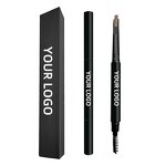 Eyebrow Pencil Manufacturer - 5 Colors Black, Vegan Waterproof 2 in 1, Private Label