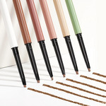 Eyebrow Pencil Manufacturer - Private Label, Super Thin Slim, 8 Colors, Customize Logo Waterproof