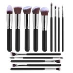 Makeup Brush Set Manufacturer - Make Your Own logo Private Label Customize, Black Set with Bag