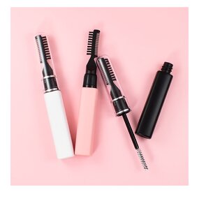 Brow Sculpting Gel Manufacturer - Custom Logo with Brush, Waterproof Clear and White, Eyebrow Styling Gel Wax