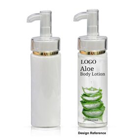Body Lotion Manufacturer - Custom Logo, Moisturizing Whitening Soothing Aloe Lotion, Organic Aloe Vera Gel for Repairing