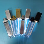 LipGloss Packaging Manufacturer - Personalized Pink LED Light with Mirror, Empty Plastic Bottle, Custom Logo