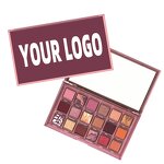 Eyeshadow Palette Manufacturer - OEM Logo Custom Private Label, 18 Matte Shimmer, Plastic Pressed Powder