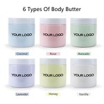 Body Butter Manufacturer - Wholesale Organic Whipped Shea Butter Cream, Skin Moisturizing Whitening, Vanilla Rose Mango