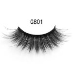 Eye Lash Set Manufacturer - 5 Pairs Natural, Long Thick Extensions Reusable 3D False Eyelashes