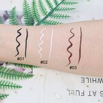 Liquid Eyeliner Pencil Manufacturer - Wholesale Custom Logo, Black White Brown, Private Label, Waterproof 3 Color