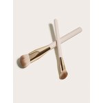 Makeup Brush Manufacturer - Triangle Curved Foundation Contour Brush, Vegan Single, Private Label