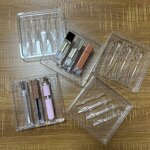Lipgloss Box Manufacturer - Personalized, 3pcs Matte Lipstick Bundle Packaging, with Plastic Holder
