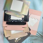 Lipgloss Set Box Manufacturer - Private Label Empty, Paper Box with Clear Window, for Liquid Lipstick Set