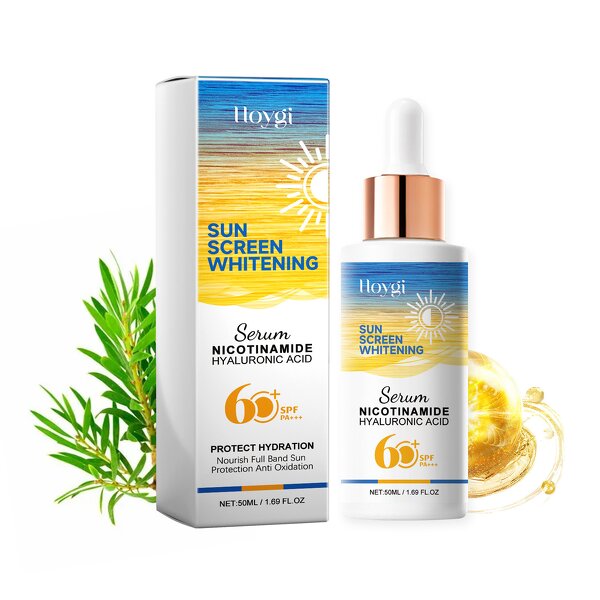 Organic Sunscreen Essence Manufacturer - Waterproof Whitening 60PA+ Moisturizing Sunscreen for All Skin Types
