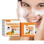 Turmeric Soap Manufacturer - New Arrival Natural Organic Face Cleansing Body Face Hand OEM Reduce Acne Handmade