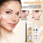 Liquid Foundation Manufacturer - Waterproof Sweatproof Not Shed Whitening Gently Brightens Concealer Warming
