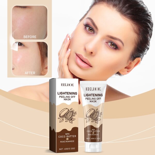 Peel-off Mask Manufacturer - OEM Chocolate Colour Nicotinamide Moisten Brighten Complexion Moisturizing Peel Off