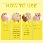 Exfoliating Gel Manufacturer - Lemon Gentle Cleansing Face Body Skin Moisturizing Refreshing Exfoliating Peeling