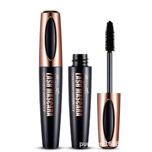 Fiber Mascara Manufacturer - Hengfei Thick Smooth Eyelash Long Lasting Curling Shape Eye Makeup Carbon Natural