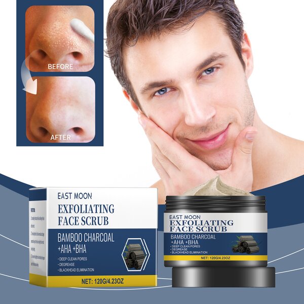 Facial Wash Manufacturer - Natural Organic Charcoal Bamboo Wholesale Private Label Face Wash Muuchstac Ocean Men