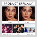 Tattoo Sticker Manufacturer - Eelhope Glitter Spot Day-to-day Glamour Nature Freckle Makeup Sticker