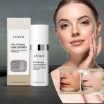 Foundation Cream Manufacturer - Ouhoe Color Changing Concealer Anti-sweat Makeup Long-lasting Moisturizing Waterproof Dark Sunscreen
