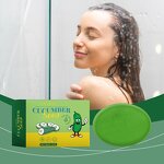 Cleansing Soap Manufacturer - Wholesale Custom Best Fruity Cucumber Clean Oil Control Anti-mite Bath Fresh Cleaning
