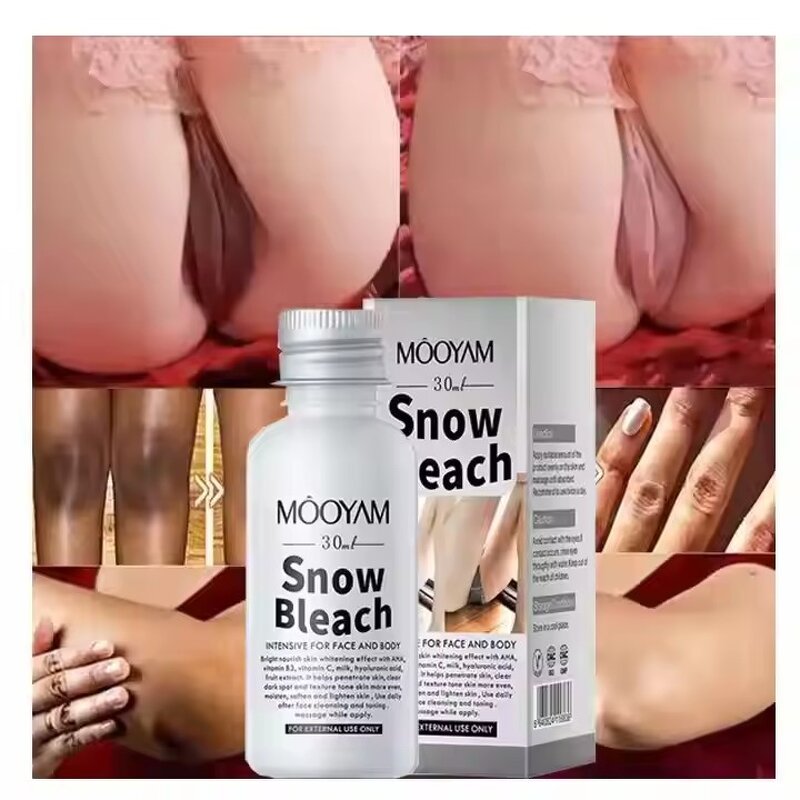 Whitening Bleach Cream Manufacturer - Black Skin Powerful Effective Snow Bleach Underarm Private Parts Strongest Whitening
