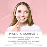 Whitening Toothpaste Manufacturer - New Product Sp-8 Probiotic Brightening Mint Fresh Breath Clean Beautiful Dental