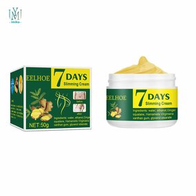 Slimming Cream Manufacturer - 7 Days Ginger Anti Cellulite Weight Loss Remove Waist Fat Burning Shaping 30g Massage
