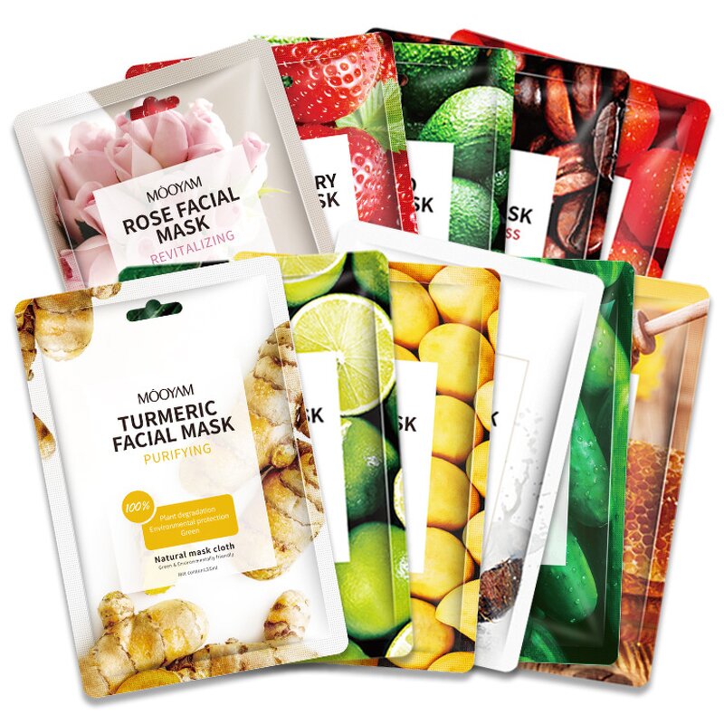 Face Mask Manufacturer - Custom Korean Beauty Firming Moisturizing Whitening Various Natural Vegan Organic