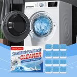 Dishwasher Cleaner Manufacturer - High Foam Powerful Factory 3 in 1 OEM Washing Machine Effervescent Tablets
