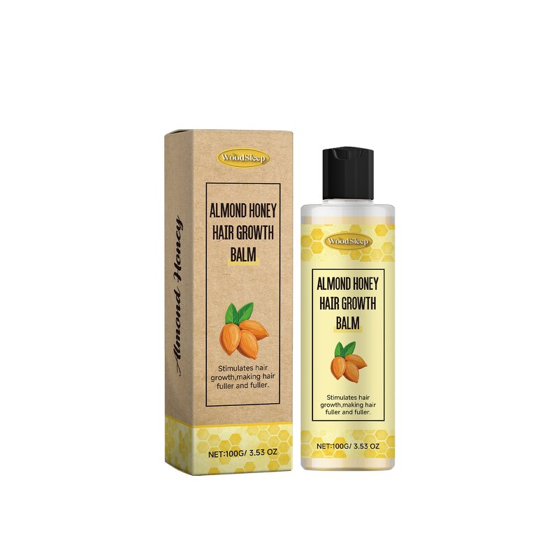 Hair Growth Cream Manufacturer - Almond Honey Effectively Nourishes Hair Restore Health Shine Continuous Use