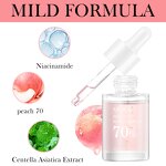 Niacin Serum Manufacturer - 30ml High Quality Peach 70 Niacin Korean Brightening Hydrating