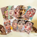 Fruit Sheet Mask Manufacturer - Private Label Nine Skin Care Hyaluronic Acid Rose Lemon Vitamin C