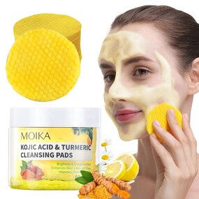 Exfoliating Pads Manufacturer - 50 Pcs Dark Spots Remover Kojic Acid and Turmeric Exfoliating