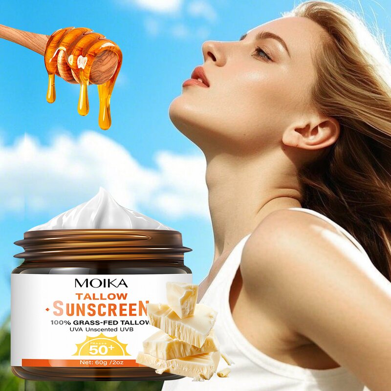Tallow Sunscreen Cream Manufacturer - Private Label Spf 50 Sunblock Grass Fed Beef