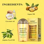 Hair Essential Oil Manufacturer - Wholesale Scalp Cocos Nucifera Repair Morocco Argan Oil Frizzy