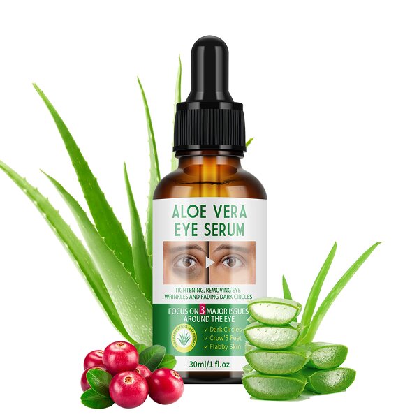 Eye Serum Manufacturer - Aloe Vera Remove Dark Circle Anti Wrinkle Fade Fine Line Firming Anti-Aging